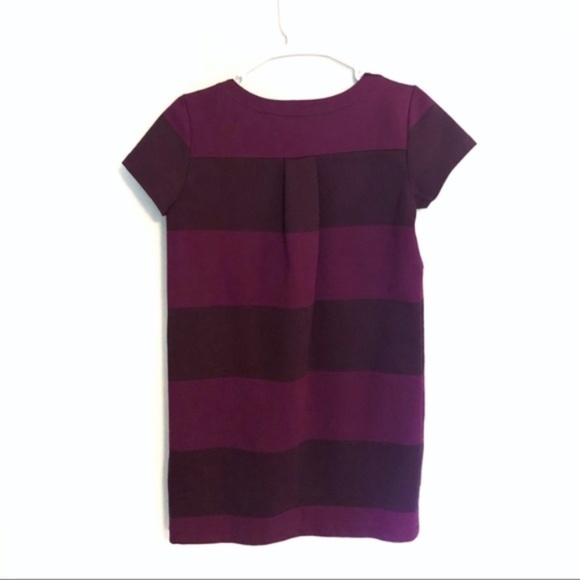 GAP Striped Purple Shift Dress - Picture 6 of 6